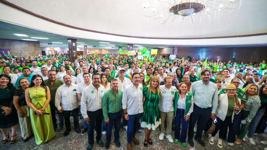 Ve dirigencia del Verde a Maki Ortiz como candidata en el 2028