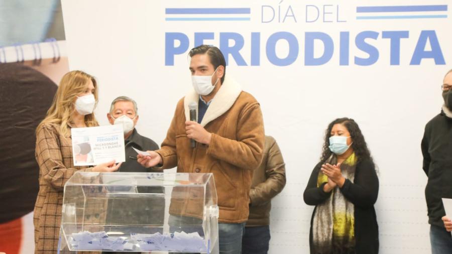 Festeja Municipio de Reynosa a periodistas