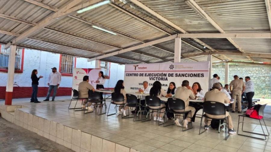 Refuerza Instituto de Defensoría Pública de Tamaulipas acceso a la justicia con jornada de visitas carcelarias en Ciudad Victoria