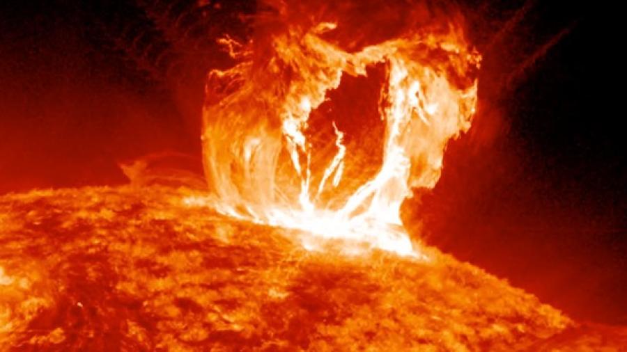 Sol registra explosiones mas grandes que la tierra