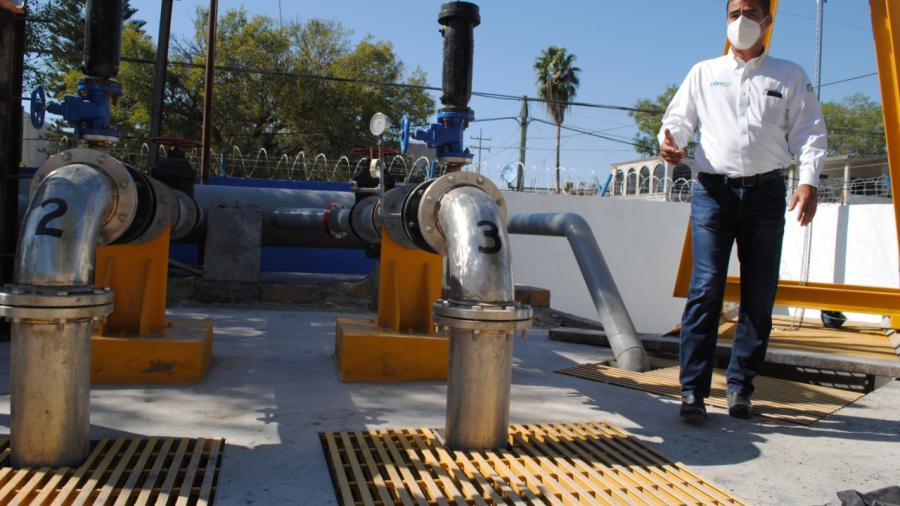 Presenta 90% de avance rehabilitación de cárcamo 5