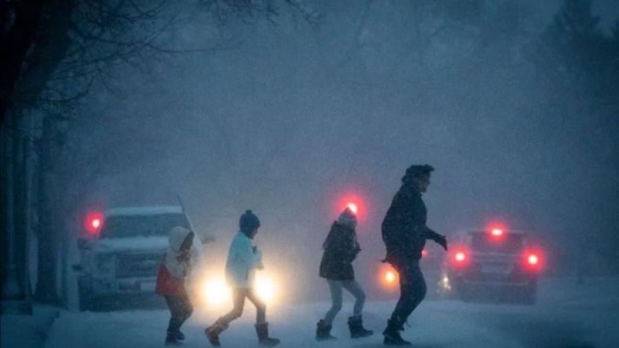 Sorprende tormenta invernal al centro y norte de EU 