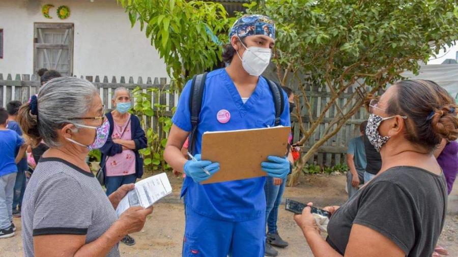 Ante la pandemia del Covid-19, el programa “DIF Reynosa en Tu Casa” llegó a la colonia La Presa y a la Nuevo México-Itavu.