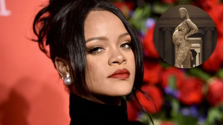 Homenajean a Rihanna con una estatua de mármol en el Museo MET de Nueva York
