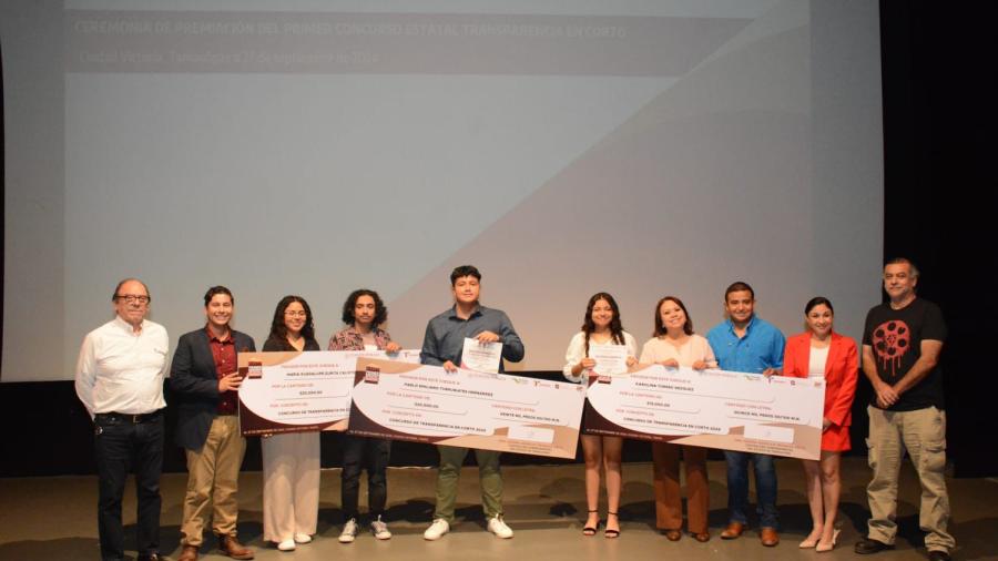 Premia Contraloría Gubernamental, a las y los ganadores de “Transparencia en Corto 2024”