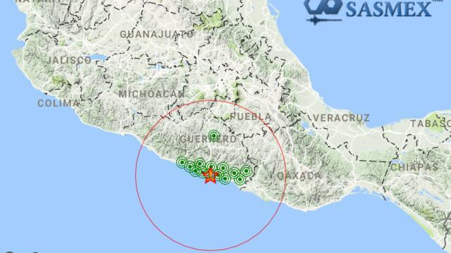 Registran sismo de 4.8 en Guerrero