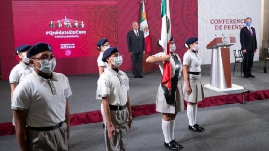 Encabeza AMLO ceremonia por inicio del Ciclo Escolar 2020-21
