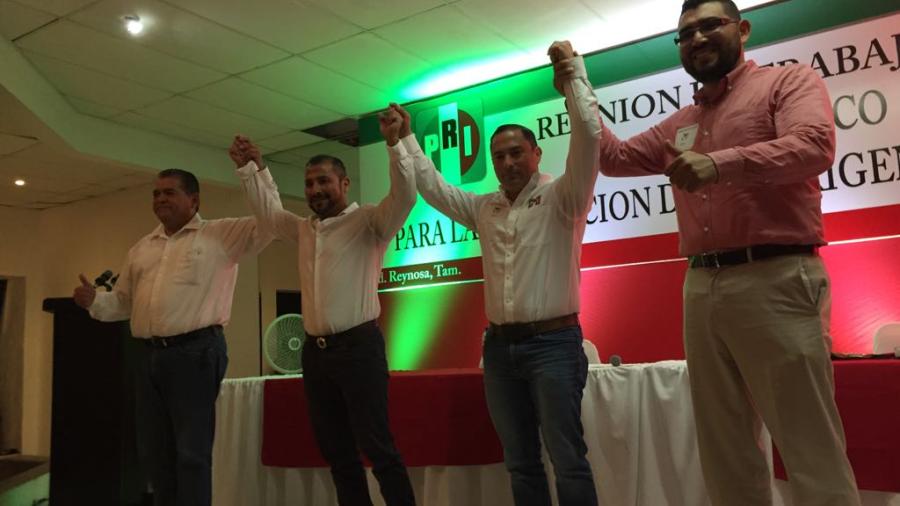 Elige PRI Reynosa a Gustavo Rico como su presidente