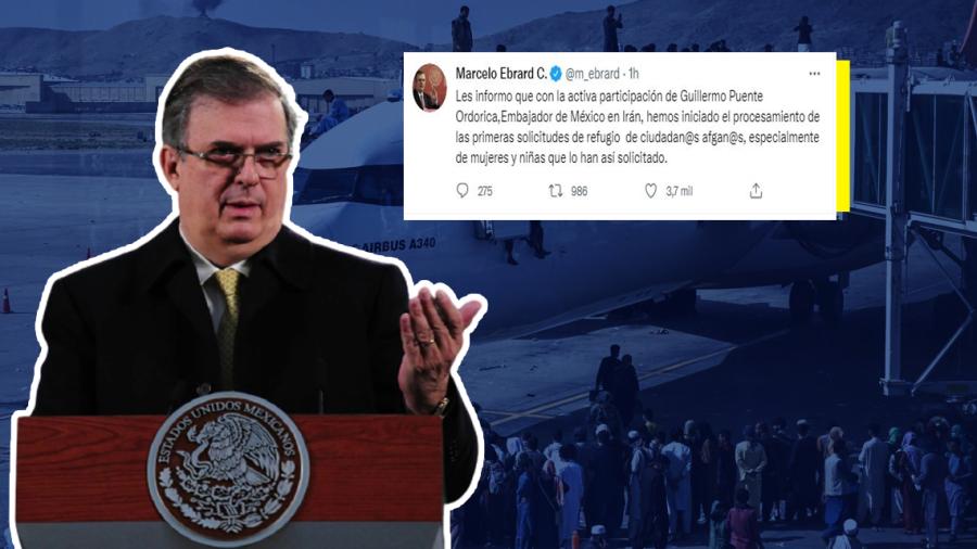 Inicia México procesamiento de solicitudes de refugio a ciudadanas afganas 