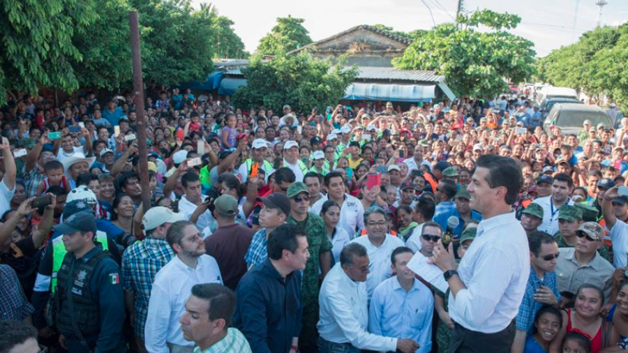 EPN supervisa acciones en Chiapas