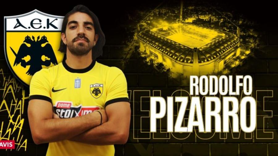 Rodolfo Pizarro es nuevo jugador del AEK de Atenas