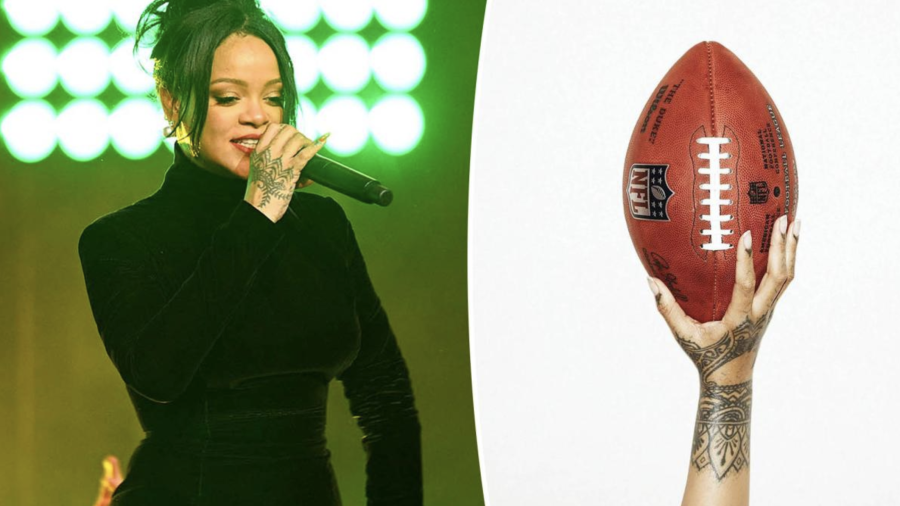 ¡Oficial! Rihanna estará en el espectáculo de medio tiempo del Super Bowl LVII