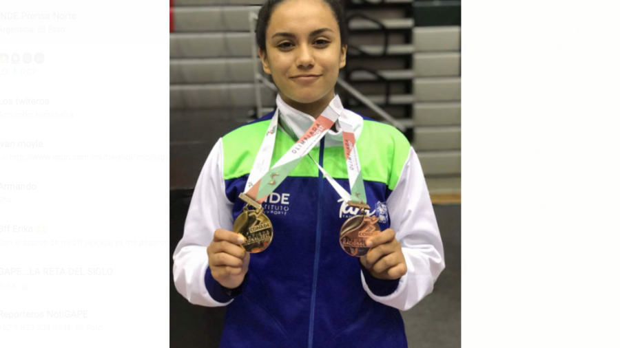 Ana Karen Rodriguez participa en Mundial de Karate