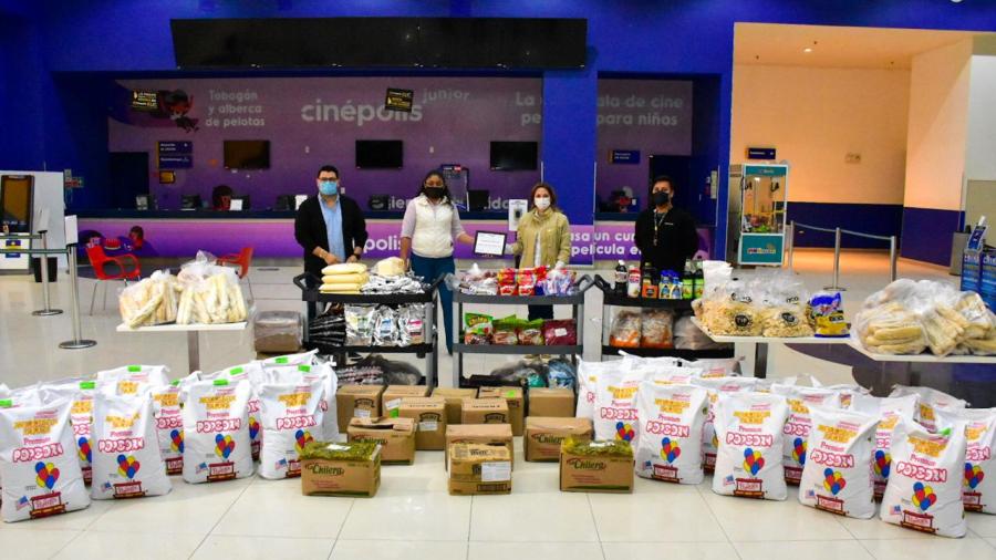 Cinépolis se suma a DIF Reynosa para apoyar a familias vulnerables
