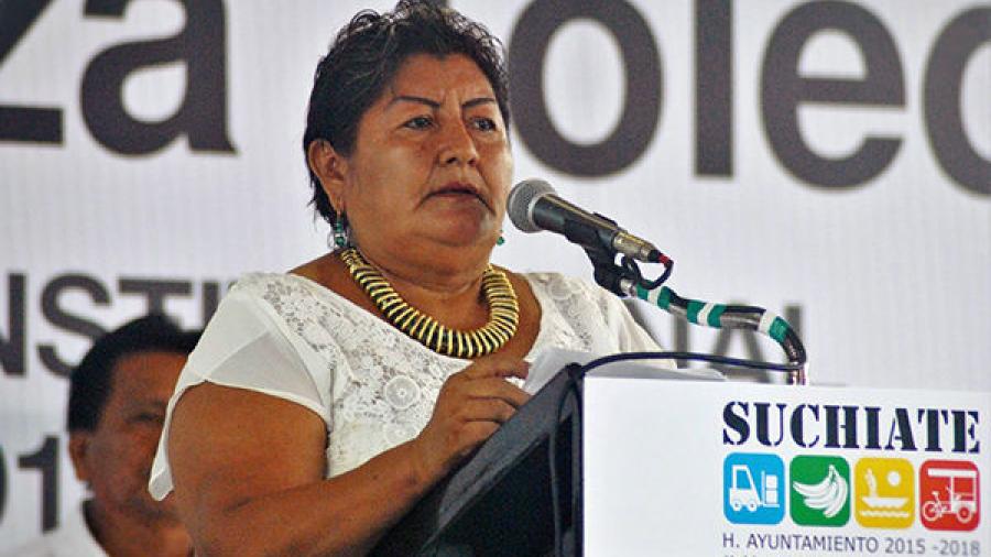 Alcaldesa de Suchiate recibe formal prisión por delitos electorales