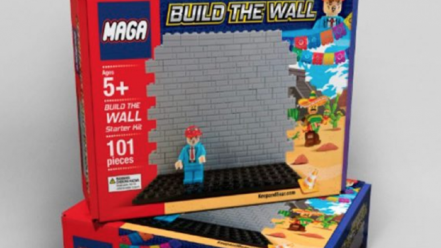 Con este juguete podrás crear tu propio muro fronterizo