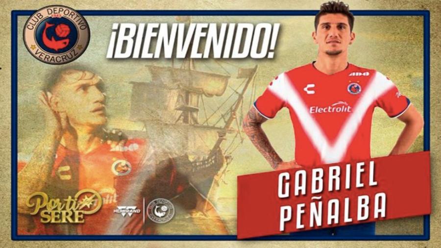 Gabriel Peñalba regresa al Veracruz