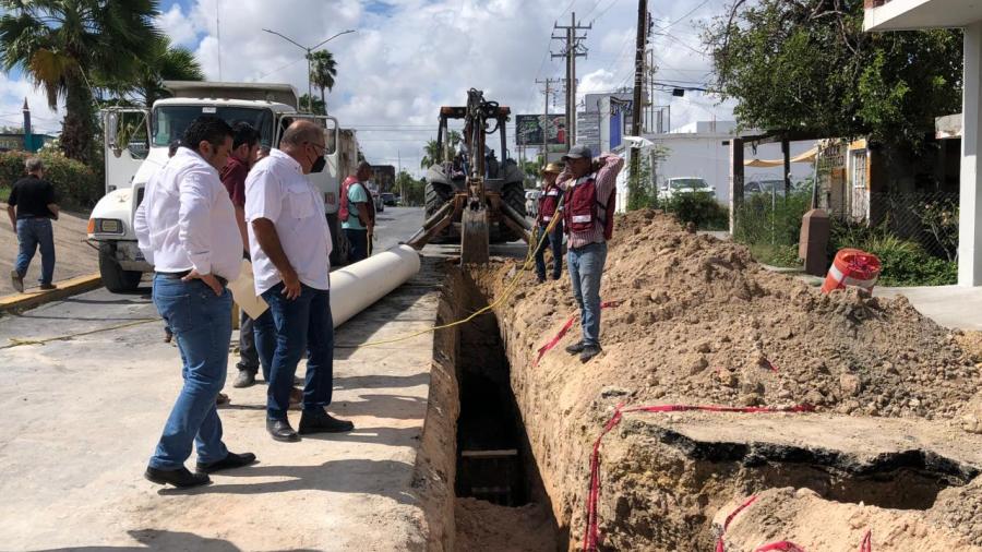 Rehabilitan drenaje sanitario 