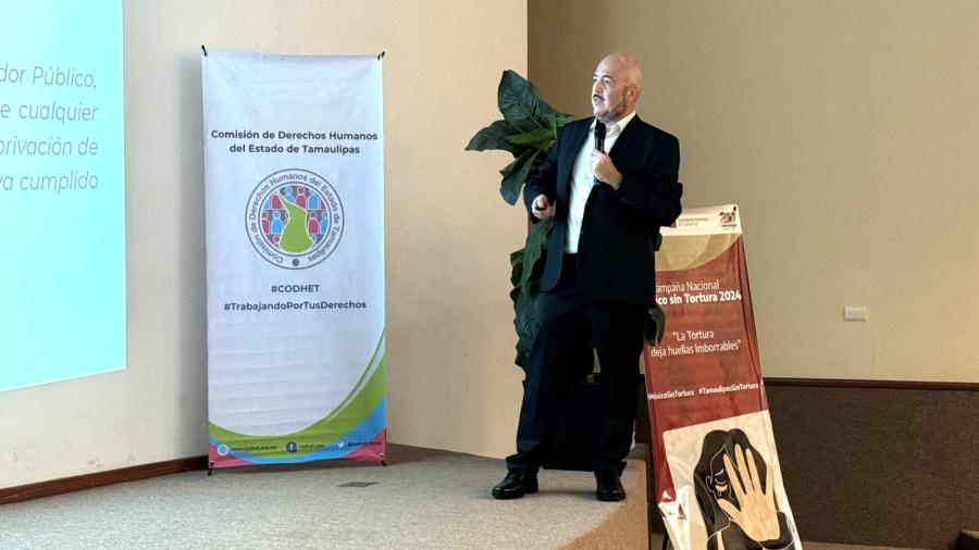 Tamaulipas se une a la Campaña Nacional contra la Tortura 2024 con pláticas de sensibilización para servidores públicos