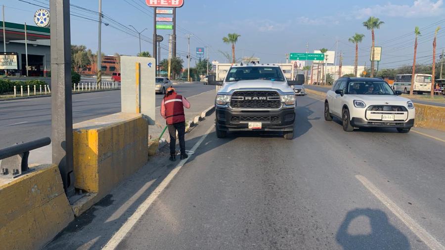Imparable mantenimiento de infraestructura vial en Reynosa