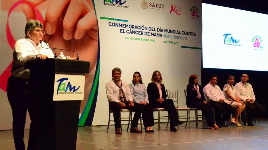 Conmemora gobierno del estado el Día Mundial de la Lucha contra el Cáncer de Mama