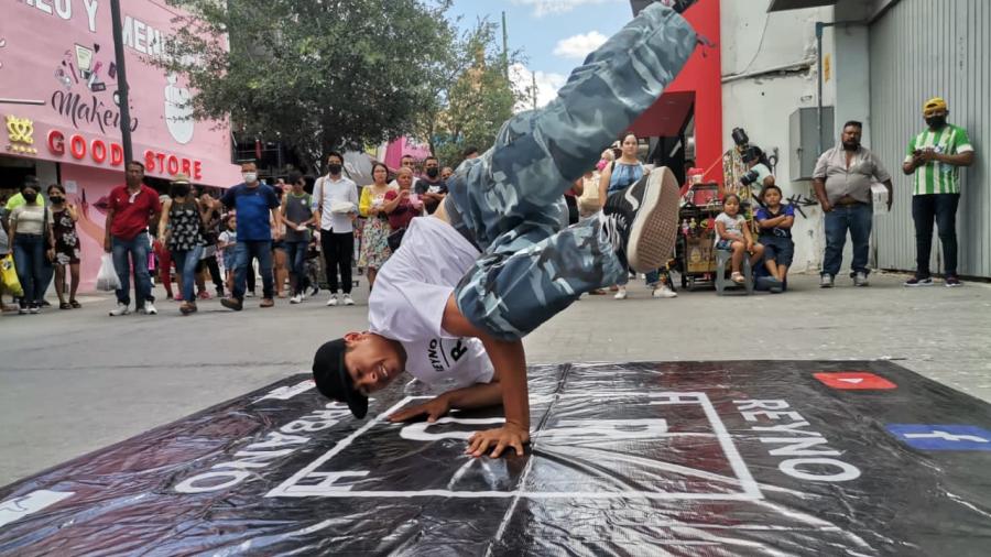 Concurren la Peatonal Hidalgo para apreciar la cultura Hip-Hop 