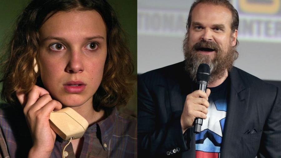 Millie Bobby Brown denuncia a David Harbour por acoso durante el rodaje de Stranger Things