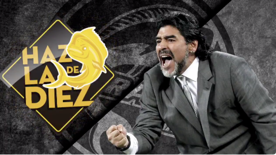 Diego Armando Maradona es nuevo DT de Dorados