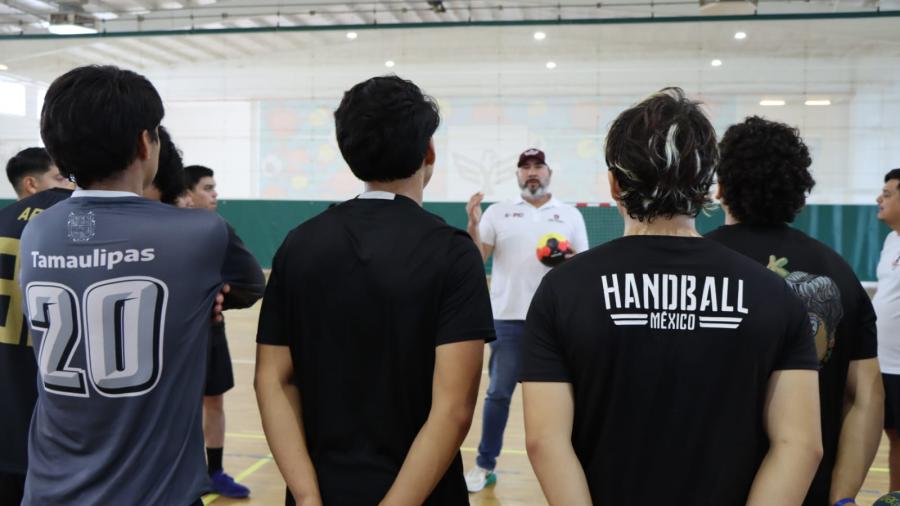 Apoya Gobierno de Reynosa concentración de la Selección de Tamaulipas de Handball