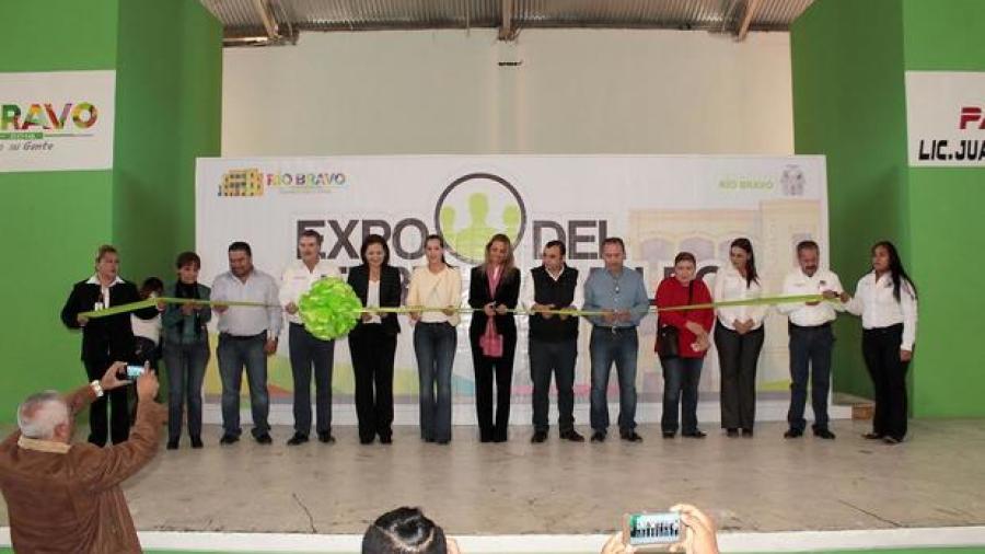 Realizan Expo Feria del Empleo en Río Bravo