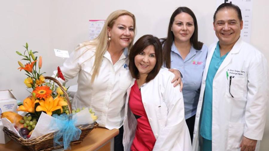 Visita alcaldesa a pacientes beneficiados con operaciones