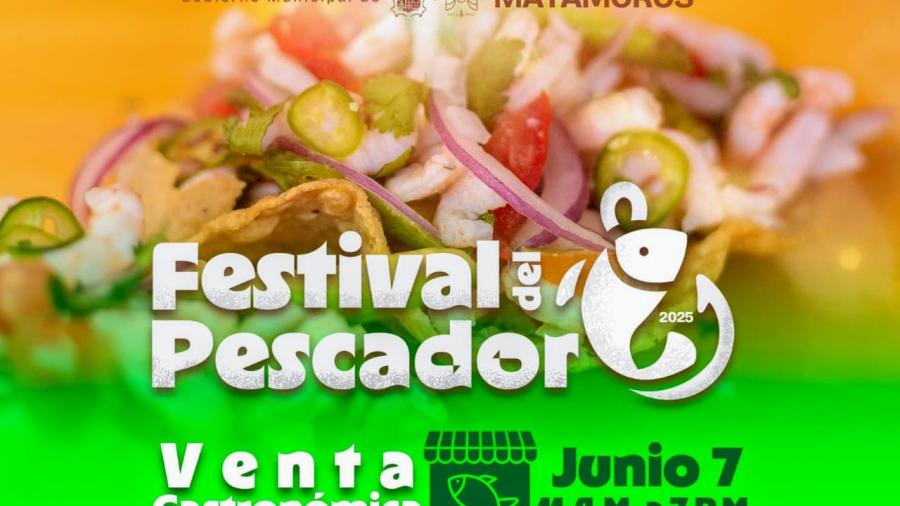 Lanzan convocatoria para Venta Gastronómica del Festival del Pescador 2025