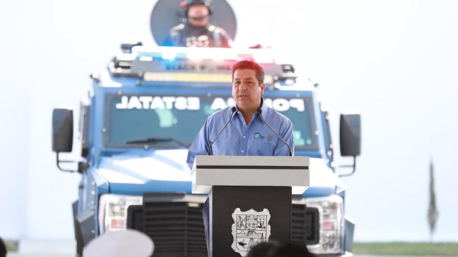 Entrega gobernador Unidades Tácticas Mamba y Patrullas para Policía