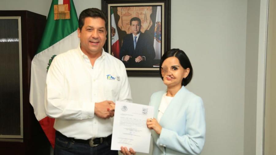 Nombra Gobernador a Vero Salazar como titular de la Oficina de Representación
