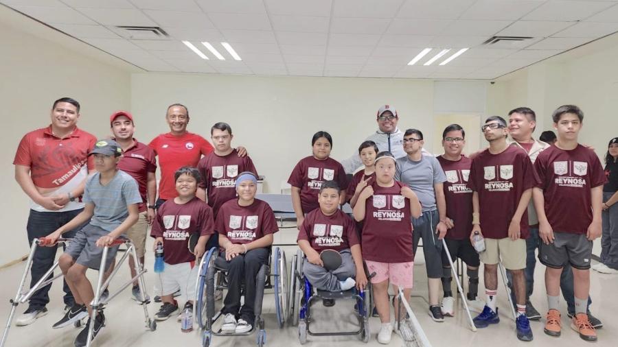 Paratletas reynosenses representarán a Tamaulipas en Tenis de Mesa