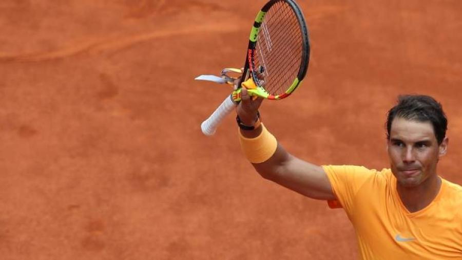 Rafael Nadal avanza en su debut en el Mutua Open de Madrid 