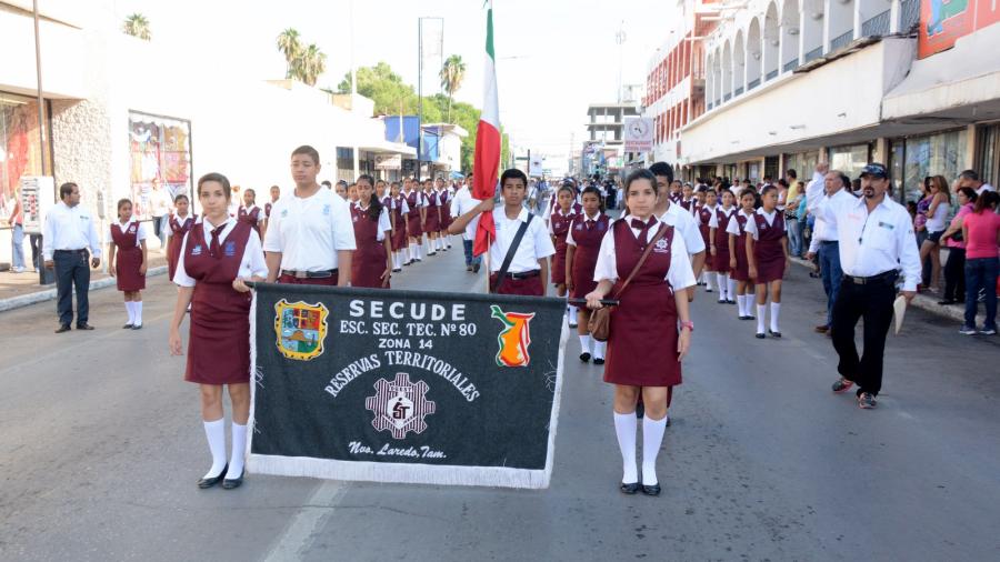 Más de 4 mil alumnos participarán en el desfile del 16 de septiembre