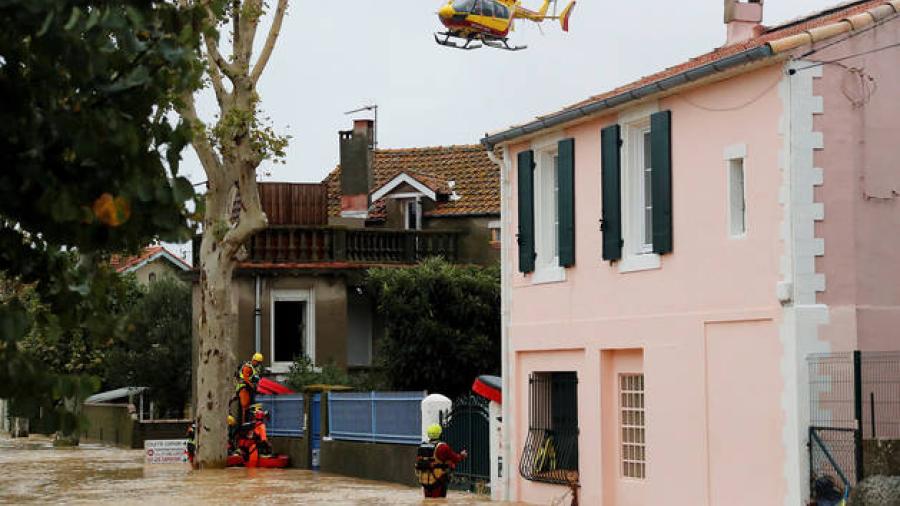 Deja al menos seis muertos por inundaciones en el sur de Francia