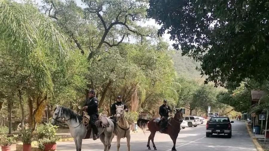 Vigila Guardia Estatal montada sitios rurales y de naturaleza
