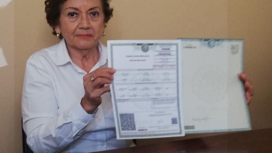 Actas de nacimiento expedida por Internet son v&aacute;lidas