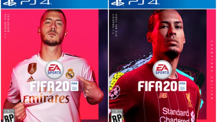 Hazard y Van Dijk estarán en las portadas del FIFA 20
