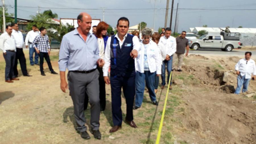 Supervisa alcalde de Nuevo Laredo obras de repavimentación