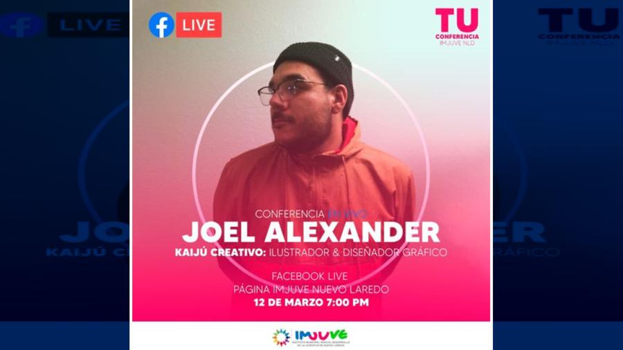 Invita IMJUVE a conferencia gratuita sobre dise&ntilde;o gr&aacute;fico en Nuevo Laredo