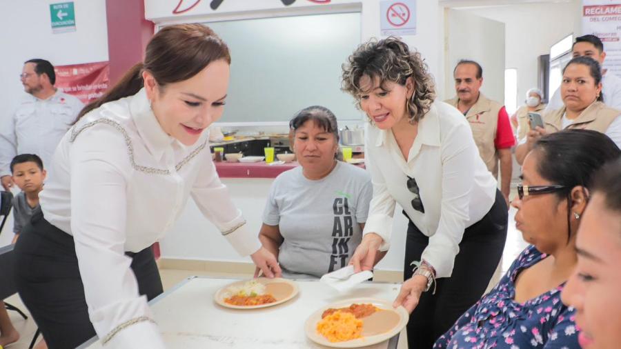 Habilitan SEBIEN y Nuevo Laredo Comedor de Bienestar