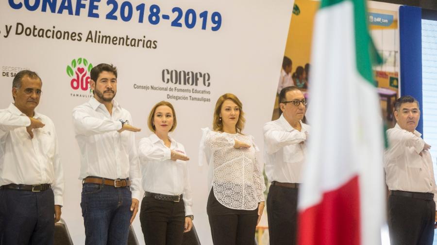 DIF da inicio a ciclo escolar comunitario CONAFE