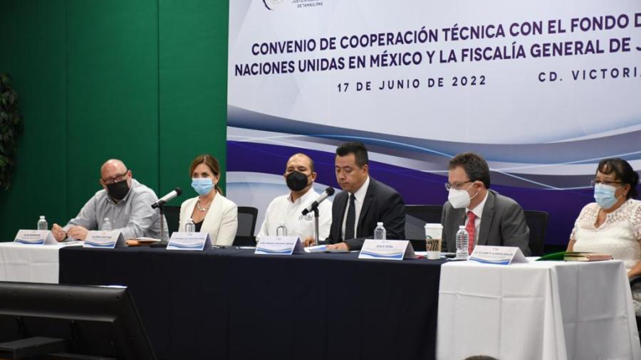 Fiscalía de Tamaulipas y MEIF firman convenio para la identificación humana  