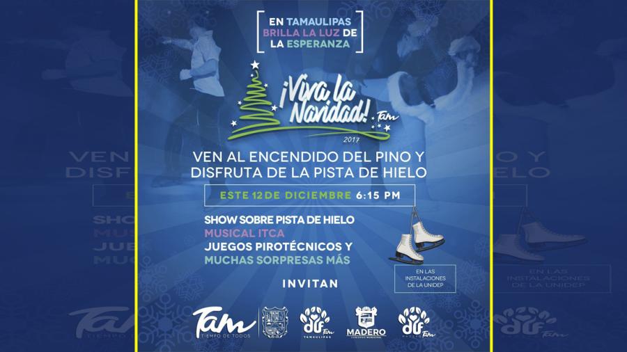 Ma&ntilde;ana se encender&aacute; el pino de Navidad en Madero