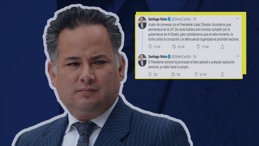 Santiago Nieto no contendrá por gubernatura de Querétaro, permanecerá en la UIF