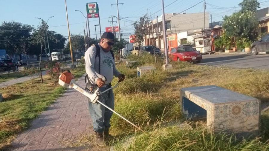 Sanea Gobierno de Carlos Peña Ortiz plazas públicas fomentando convivencia vecinal
