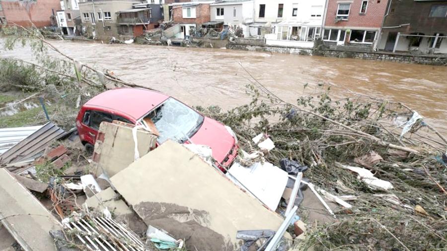 Inundaciones en Bélgica dejan 20 muertos y 20 desaparecidos